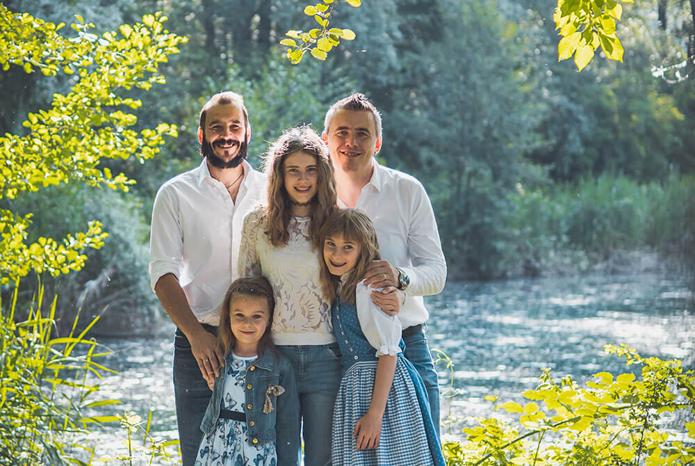 Familie vom Landgasthof Seeperle